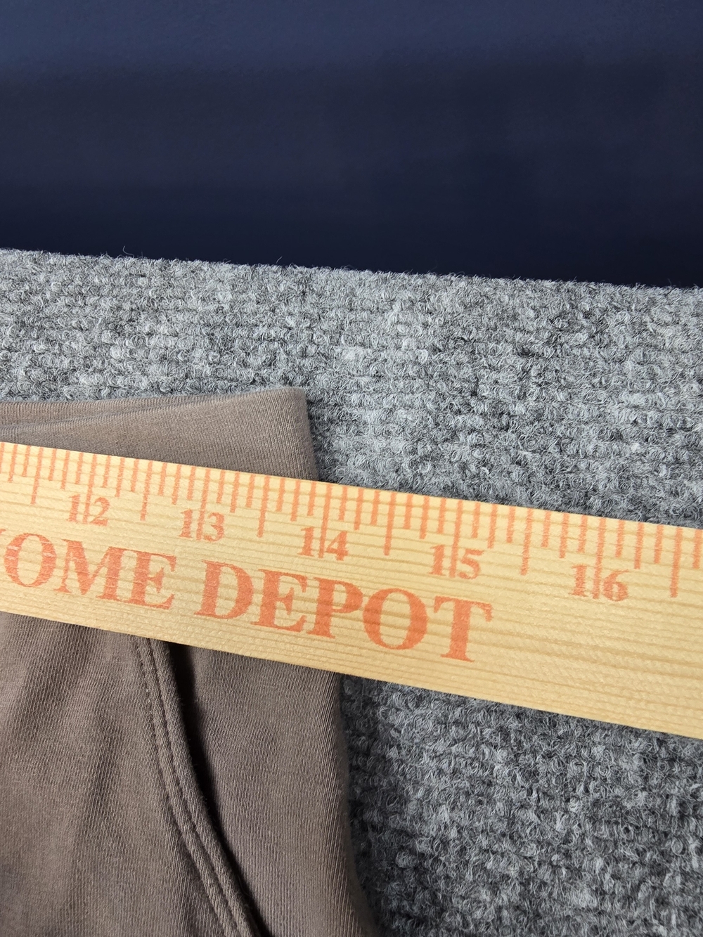 L.L.Bean Womens Small Wide Leg Knit Pants Taupe Elastic Waist Lounge Pockets - Picture 3 of 5